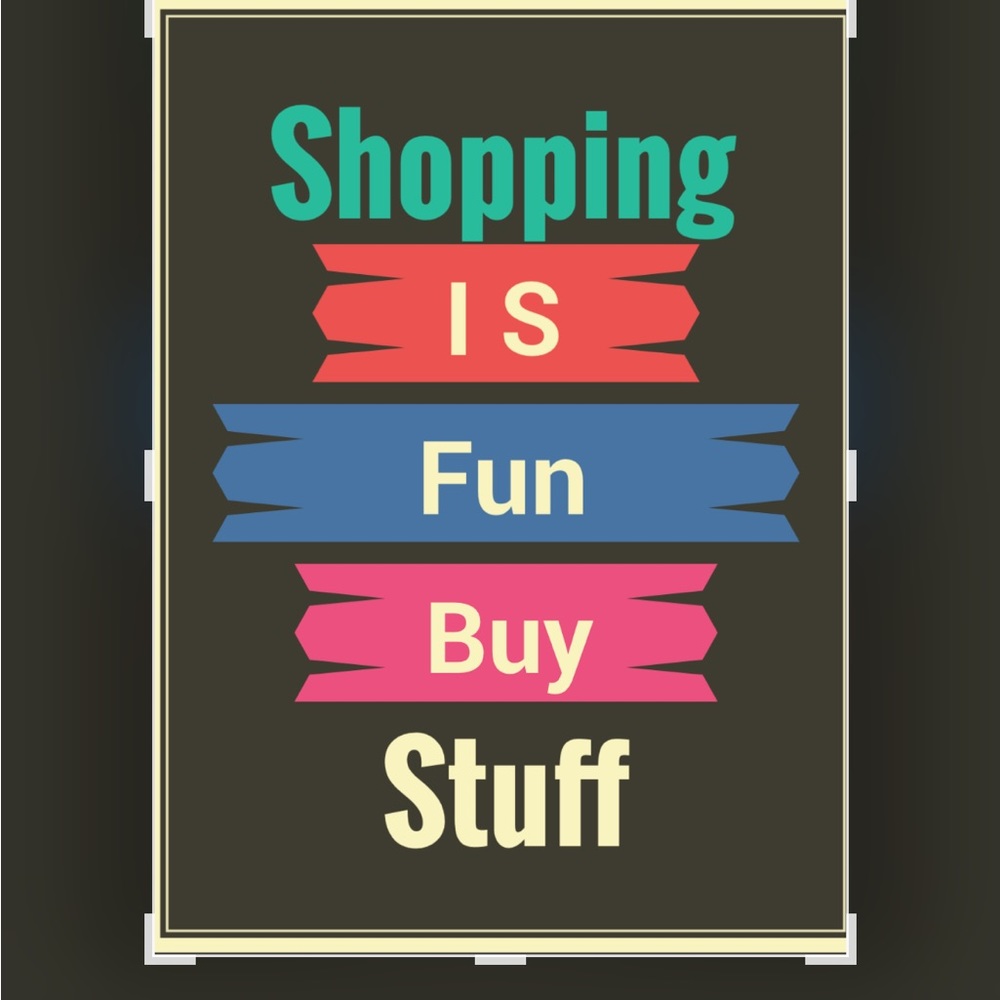 Come buy some stuff with us. Also share some stuff.